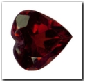 Pyrope coeur de 1,34 carat