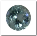 Aigue-marine rond de 3,96 carat