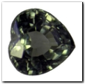 Saphir de couleur coeur de 1,15 carat