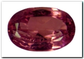 Tourmaline ovale de 2,16 carat