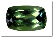 Tourmaline rectangle pans coupés de 7,68 carat