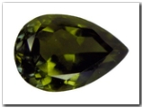 Tourmaline poire de 2,37 carat
