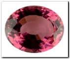 Tourmaline ovale de 11,39 carat