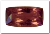 Tourmaline rectangle de 3,73 carat
