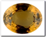 Tourmaline ovale de 17,06 carat