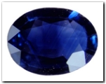 Saphir ovale de 1,90 carat
