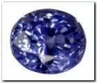 Saphir ovale de 3,57 carat