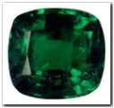 �meraude coussin de 2,37 carat
