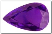 Am�thyste rond de 7,38 carat