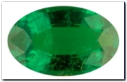 �meraude ovale de 2,82 carat