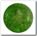 Grenat rond de 0,85 carat