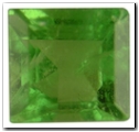 Grenat carr� de 0,73 carat