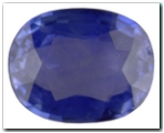 Saphir ovale de 2,24 carat