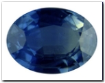 Saphir ovale de 4,17 carat