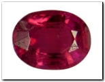 Spinelle ovale de 1,57 carat