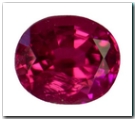 Spinelle ovale de 0,74 carat