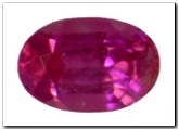 Spinelle ovale de 0,57 carat