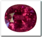 Spinelle ovale de 0,50 carat