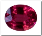 Spinelle ovale de 0,92 carat