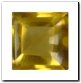 Citrine carré de 1,70 carat