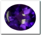Am�thyste ovale suiffe de 4,35 carat