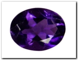 Am�thyste ovale de 1,60 carat