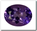 Am�thyste ovale de 4,46 carat
