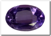 Améthyste ovale de 6,54 carat