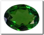 Tsavorite ovale de 0,53 carat