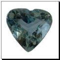 Aigue-marine coeur de 6,18 carat
