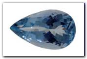 Aigue-marine poire de 9,30 carat