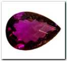 Améthyste poire briolette de 7,48 carat