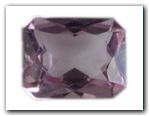 Morganite rectangle pans coup�s de 4,75 carat