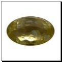 Chrysob�ryl ovale de 3,90 carat