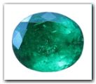 �meraude ovale de 1,38 carat