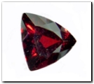 Pyrope tro�dia de 3,58 carat