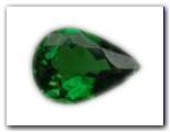 Tsavorite poire de 1,00 carat