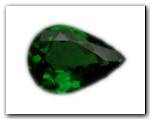 Tsavorite poire de 1,14 carat