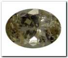 Quartz rutile ovale de 12,96 carat