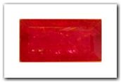 Rubis baguette de 0,62 carat