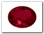 Rubis ovale de 0,94 carat