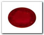 Rubis ovale de 0,54 carat