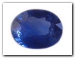 Saphir ovale de 4,04 carat