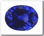 Saphir ovale de 2,01 carat