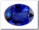 Saphir ovale de 2,30 carat