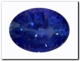 Saphir ovale de 1,53 carat