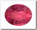 Saphir de couleur ovale de 1,94 carat