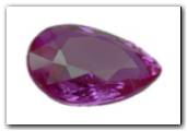 Saphir de couleur poire de 1,33 carat