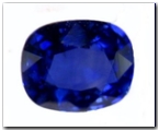 Saphir coussin de 1,27 carat