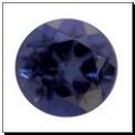Tanzanite rond de 1,05 carat